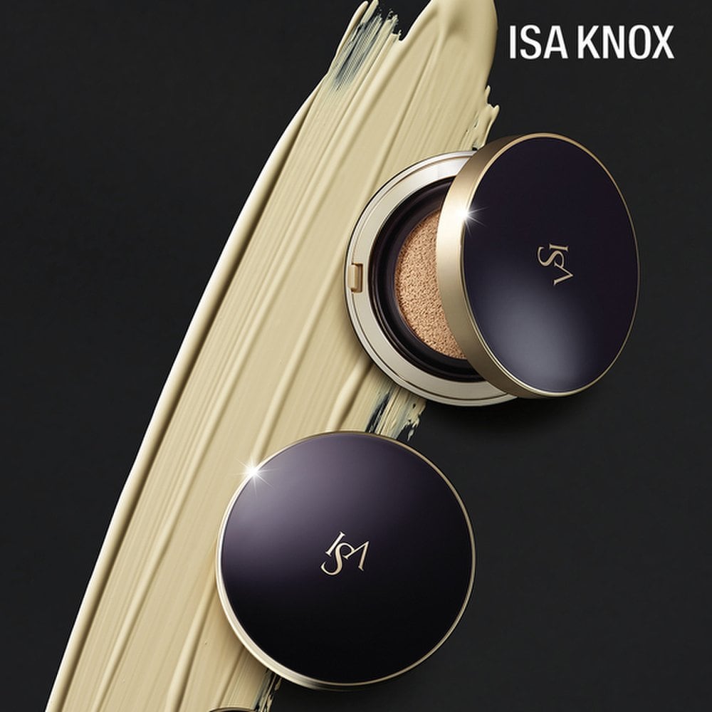 ISA KNOX Cellinu Concealing Cushion Main Product 2 15g + Refill 2 15g + Puff 3