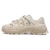New INSETTO Wear Resistant Low Top Chunky Sneakers Women's Beige F12W411122FSS