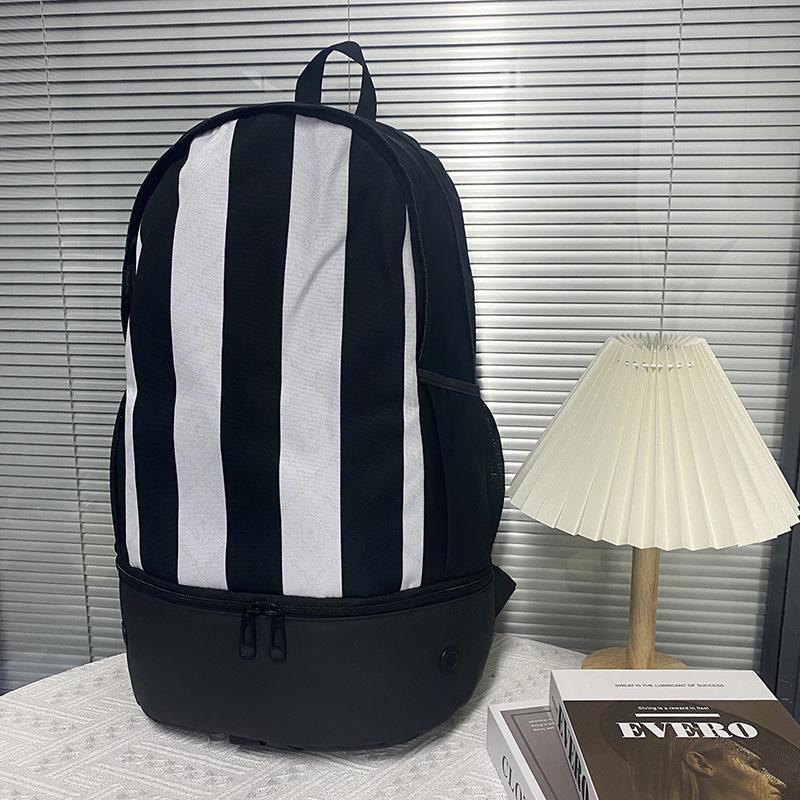 Men's Colorful Multifunctional Football Training Backpack with Shoe Compartment and Large Capacity
