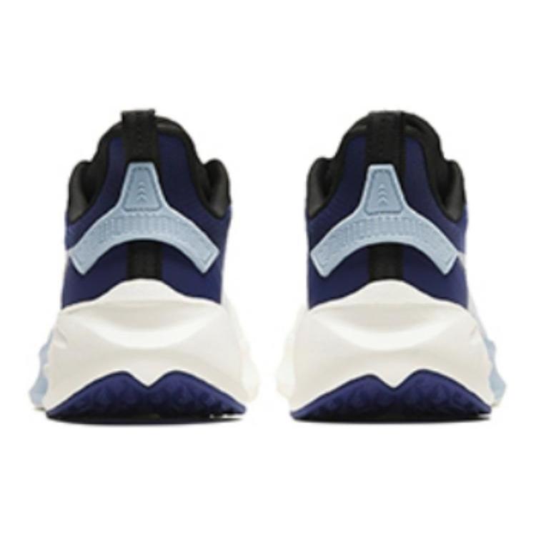 New Anta Cushioning, Wear Resistant Low Top Running Shoes Men's Black White Blue 112415522-2