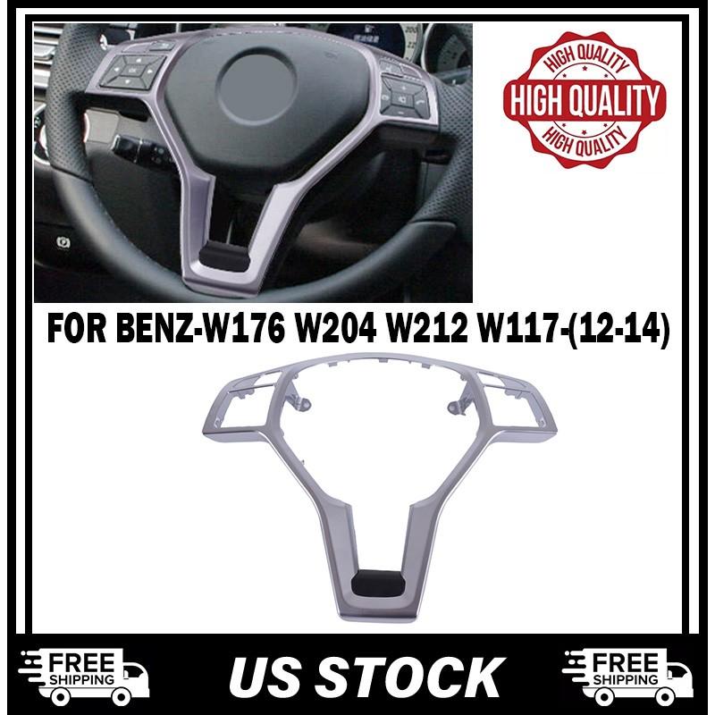 For Mercedes Benz W204 W207 W212 C-Class Chrome Steering Wheel Cover 0994640013