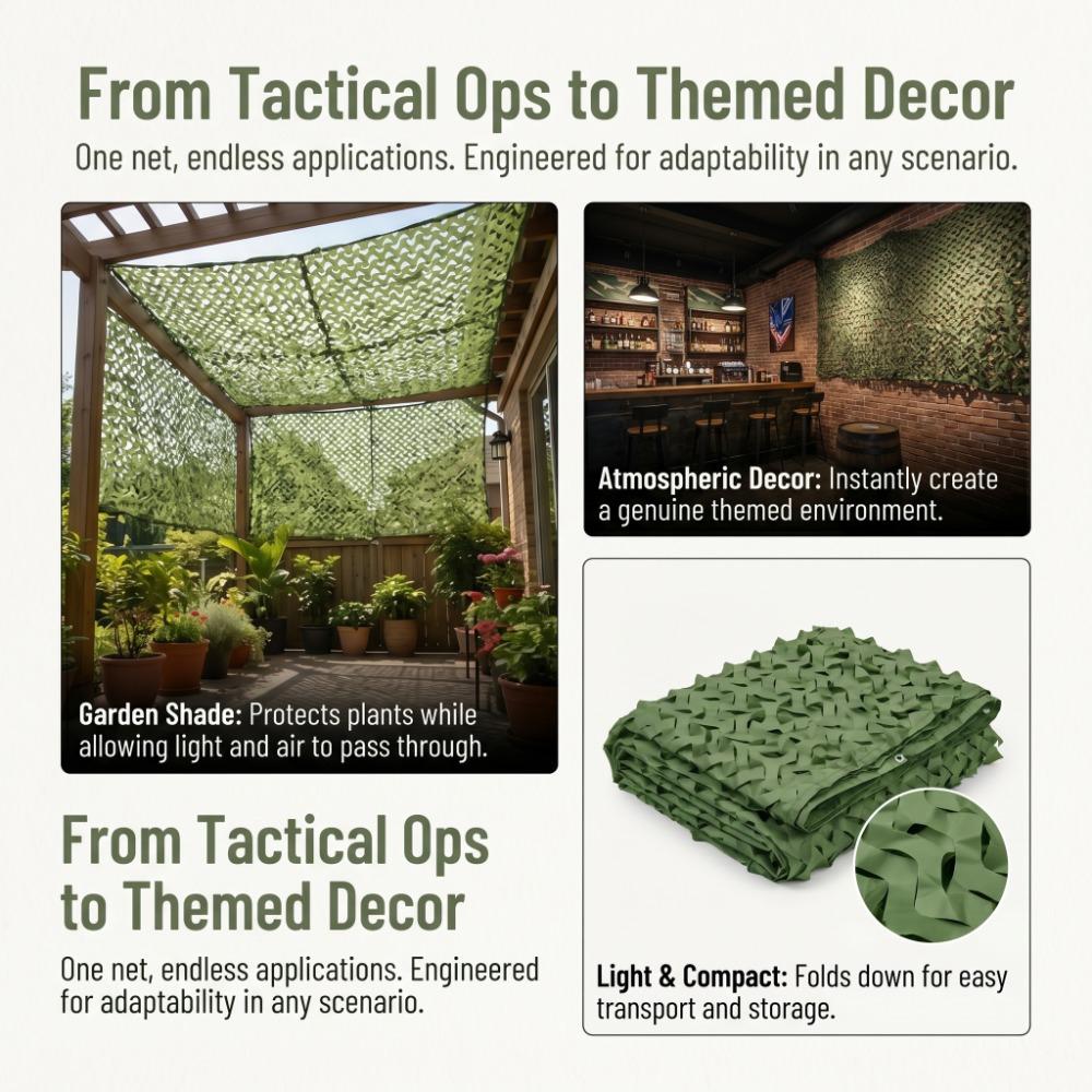 Mesh Mesh Nets Multi-Size Camo Netting Durable Shade Net Outdoor Activitie