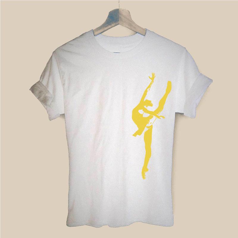 Ballet Dancer Harajuku T Shirt Funny T-shirt Women Tops Oversized T Shirt Graphic T Shirts Aesthetic Clothes