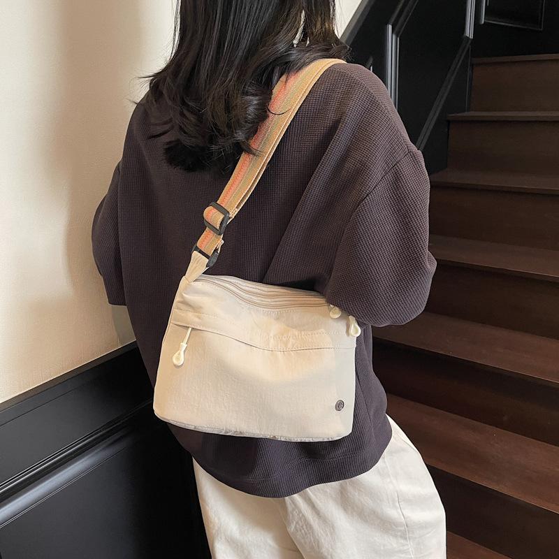 Crossbody Bag Niche Design Shoulder Bag Multi-Layer Portable Summer Shoulder Versatile Leisure Bag