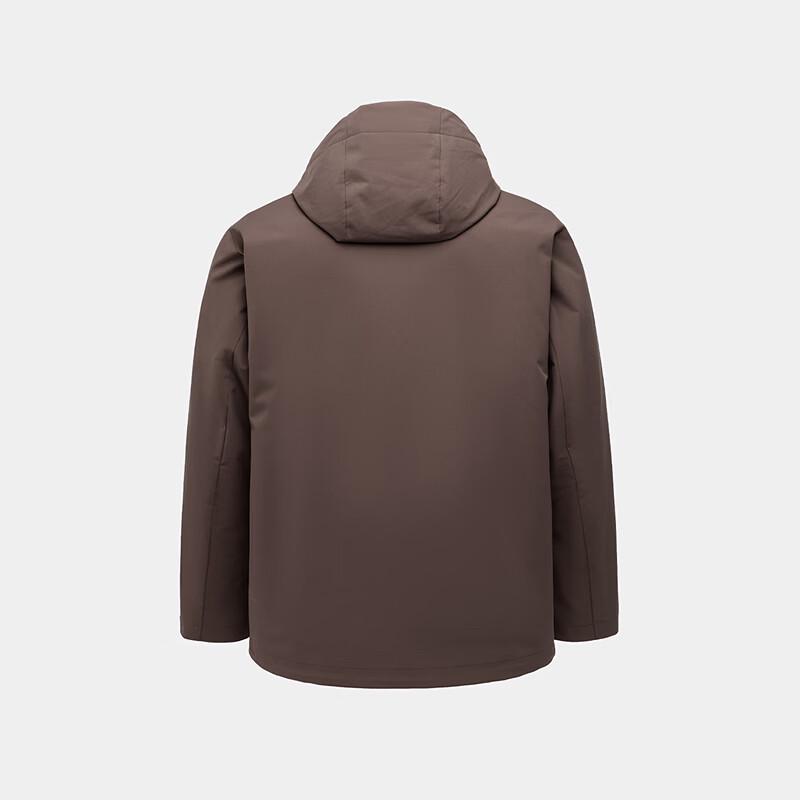 HLA Men's 3-in-1 Detachable Inner Winter Cotton Jacket