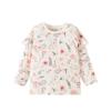 Girl T Shirt Cotton Animal Cartoon Long Sleeve For Kids