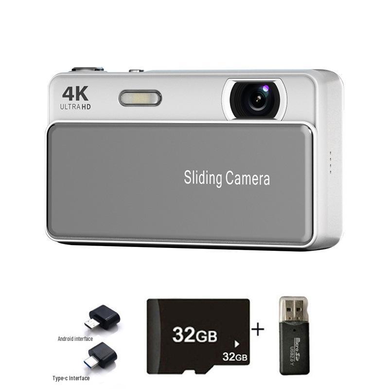Neue Digitalkamera mit 2,8-Zoll-HD-Display und Videoaufnahme mit Schiebefach