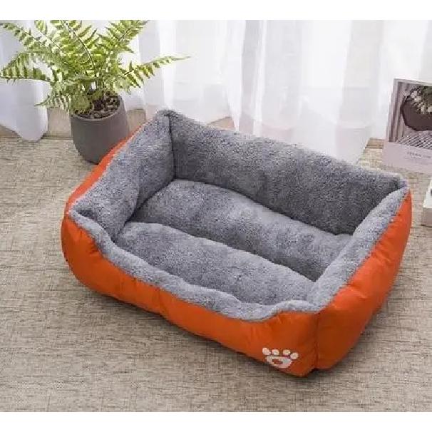 Warm Dog House Soft Nest Pet Large Dog Bed Baskets Fall Winter Kennel For Cat Washable House Puppy Supplies Cotton Kennel Mat