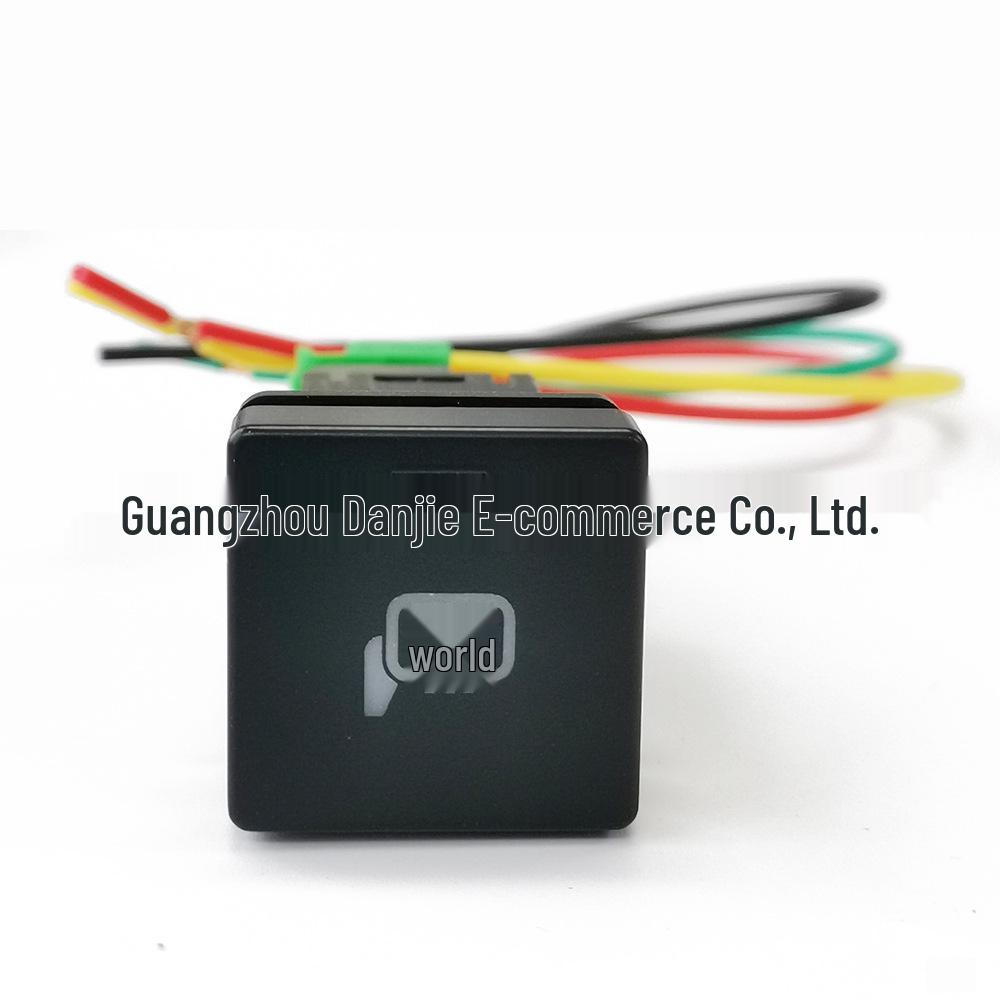 Power LED Fog Light & Rearview Mirror Switch for Isuzu D-MAX 2021-2023 Models