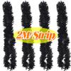 2-20Meters Twist Tinsel Ribbons Halloween Xmas Tree Ornaments New Year Party Decoration Black White Hanging Pendent Wreath Cane