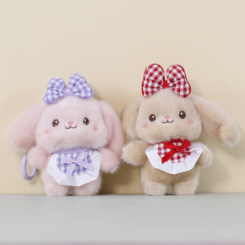 Cute Rabbit Pendant Toy With Cotton Filling For Bag Decor
