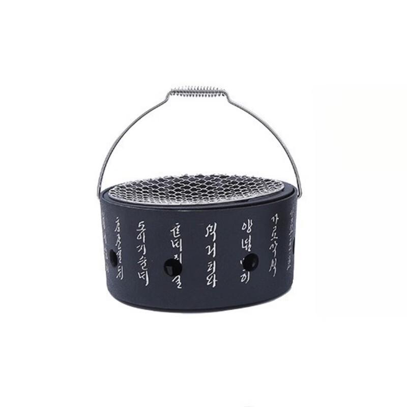 ZISIZ Round Charcoal Stove & BBQ Grill
