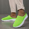 Half Slippers Women Outer Wear Summer Mesh Women Walking Sandals Slippers Large Size Comfortable Sneakers