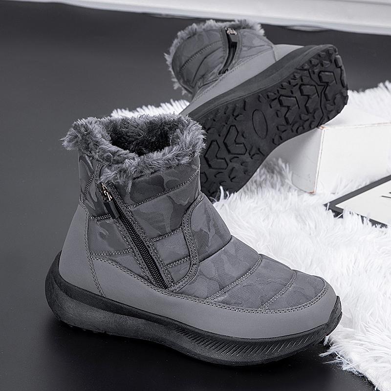 Winter Women Boots Non-slip Waterproof Snow Boots Ankle Platform Winter Botas Shoe Booties With Thick Fur Thigh High Boots Mujer