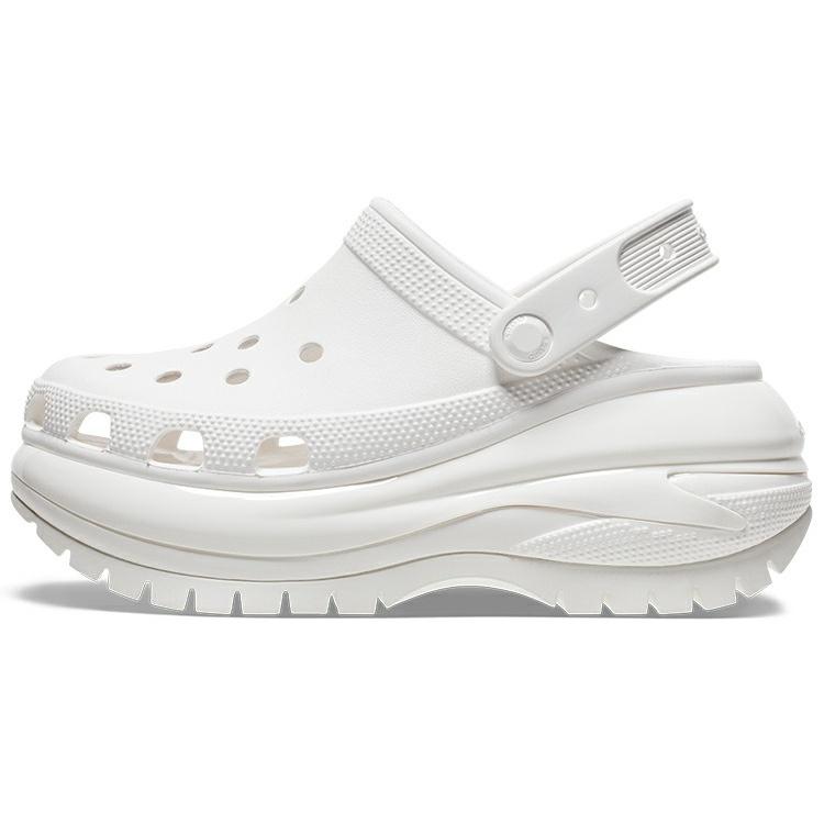 Crocs Classic Mega Crush Clog White Men s 207988-100 EU 34-35