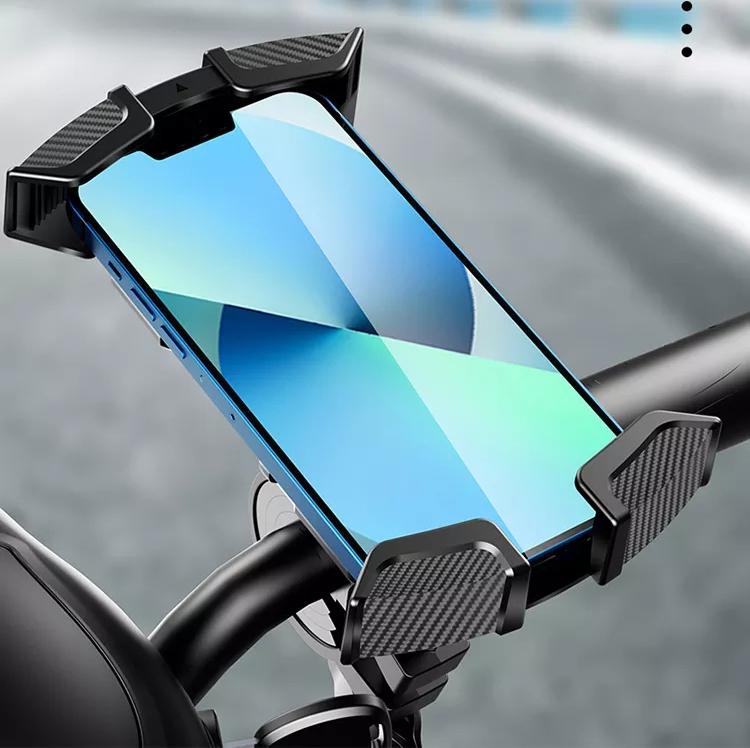 Supporto Porta Telefono per Bicicletta Nuovo di Fabbrica Rotazione a 360 Gradi Montaggio Universale Antipolvere Portatile Supporto per Telefono Cellulare per Ciclismo