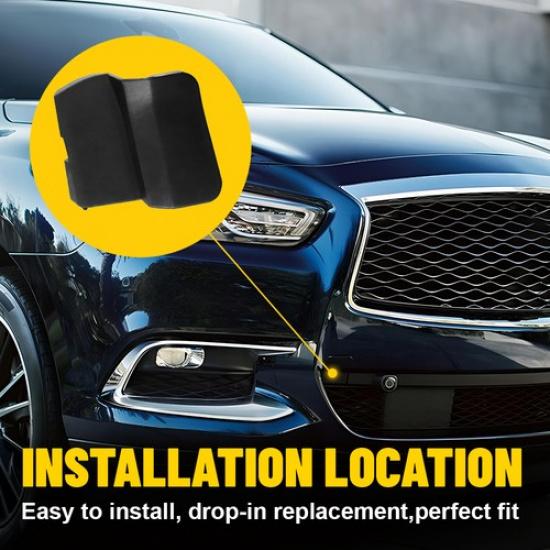 Abdeckplatte für die Abschlepphakenöffnung im vorderen Stoßfänger Passend für Infiniti QX60 2016-2018 622A0-9NC1A V