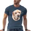 Yellow Labrador Tshirt Graphic T Shirts For Unisex T Shirts Cotton 100 Tshirt