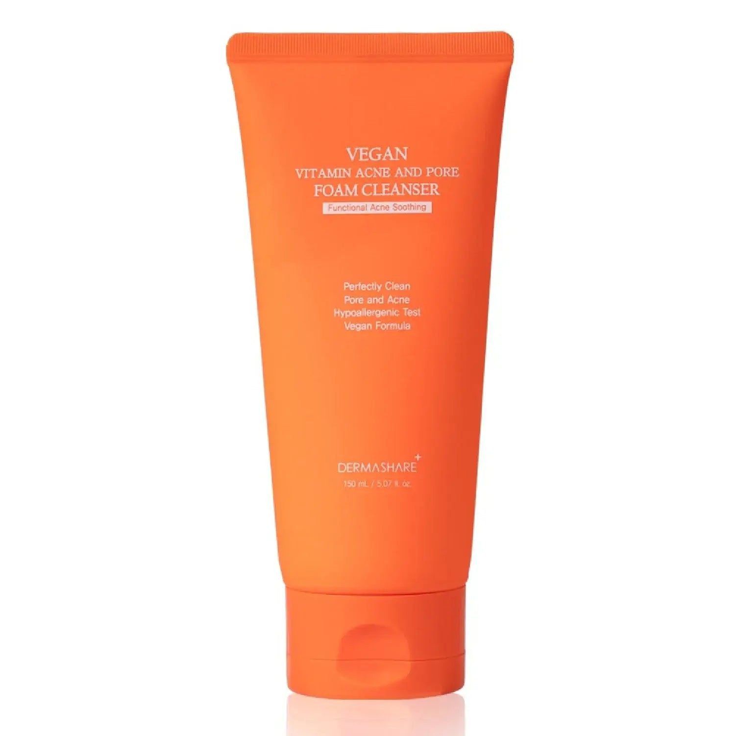 

DERMASHARE Vegan Vitamin Acne & Pore Foam Cleanser 150ml