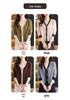 New Women's V-Neck Pure Wool Cardigan, Casual Knit Woolen Sweater Jacket
