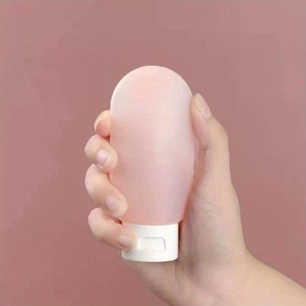 4Pcs Travel Botttle Refillable Bottles Soft Lotion Shampoo Bottle Empty Cosmetic Containers PP Squeeze Tube Makeup Tools