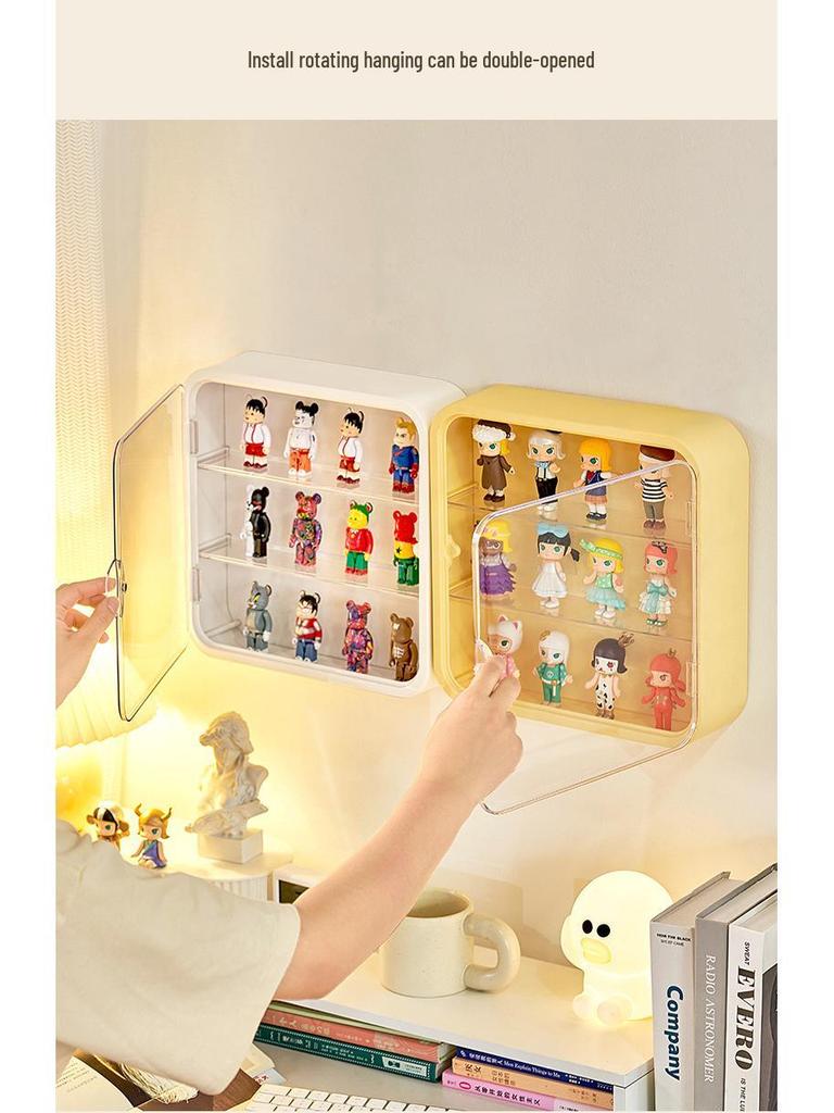 Manyetik Duvara Monte Edilebilir Bebek Teşhir Dolabı - Toz ve Neme Dayanıklı Saklama Kutusu