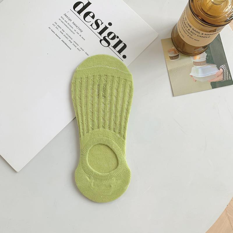 

Носки Детские Короткие Носки Летние Носки Хрустальные Невидимые Носки Кондиционирование Противоскользящие Носки-лодочки С Неглубоким Вырезом 1 Pair трава зеленый