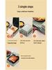 Versatile Breakfast Station: Steamer, Boiler, Fryer, Griller, Sandwich Maker & Noodle Cooker