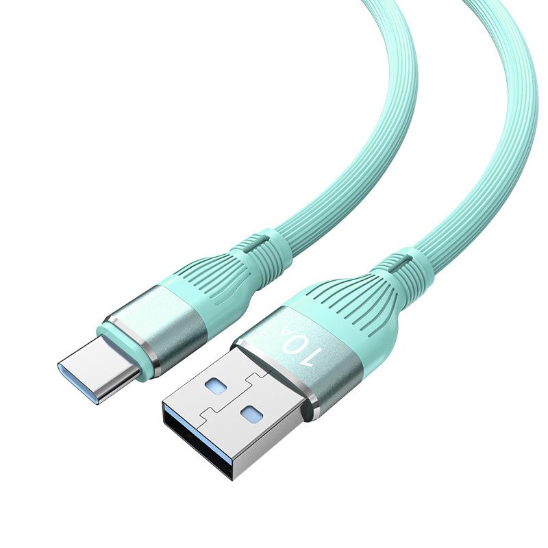 120W Super Fast Charging Type-C Cable for Huawei, VIVO, Xiaomi, OPPO Flash Charge-Compatible Phones