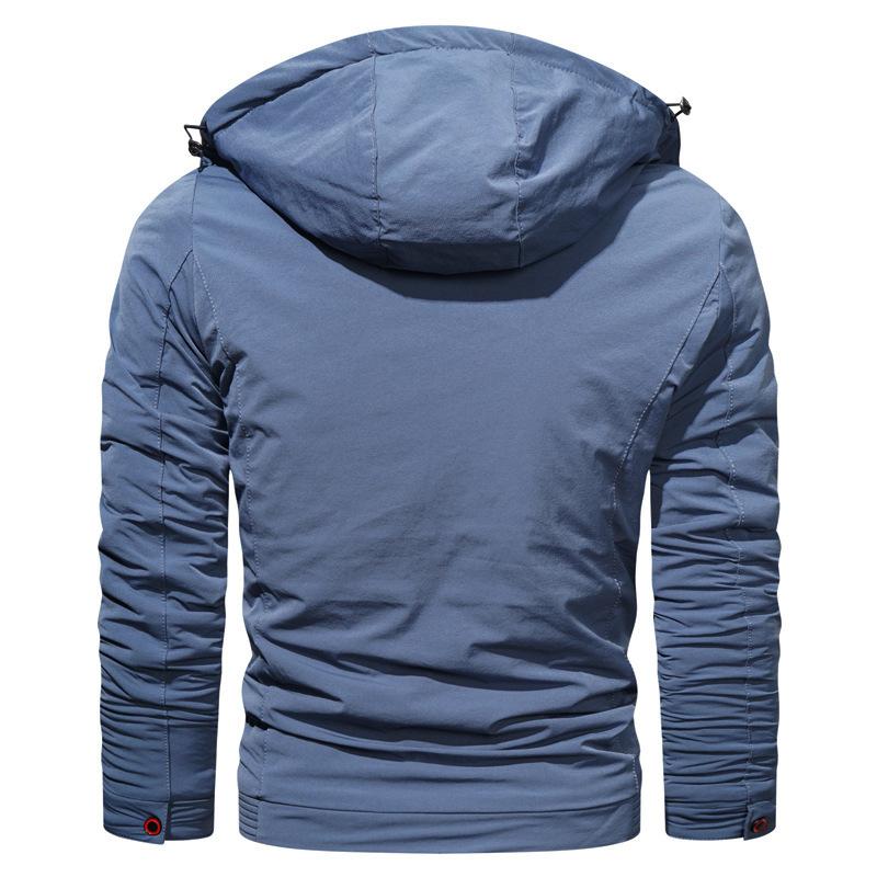 Куртка мужская Urban Men s Осень/Зима Новая модная брендовая мужская повседневная куртка — фото 4