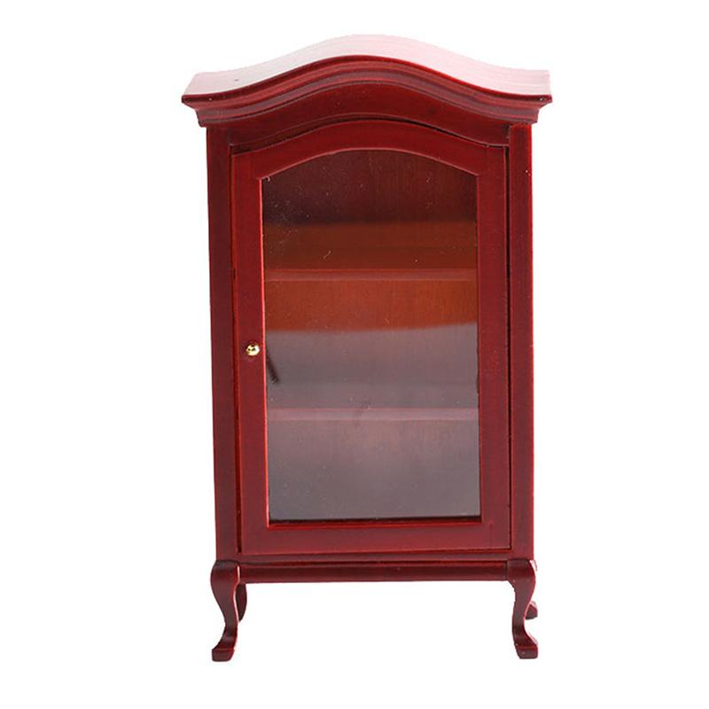 1:12 Dollhouse Miniature Showcase Storage/Display Cabinet Locker Furniture Decor