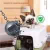 Portable Pet Carrier Cage for International Air Travel - Suitable for Cats and Small to Large Dogs