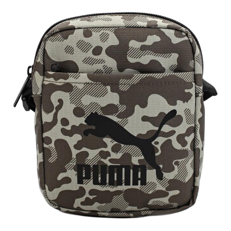 New PUMA Fabric Shoulder Bag, Crossbody Bag Regular Unisex Moss Green 078816-02
