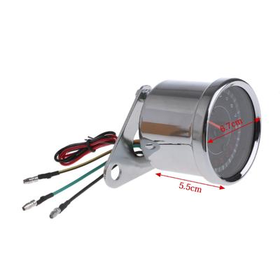 Universal 13000 Motorcycle Tachometer Electronic Tach Meter Speedometer