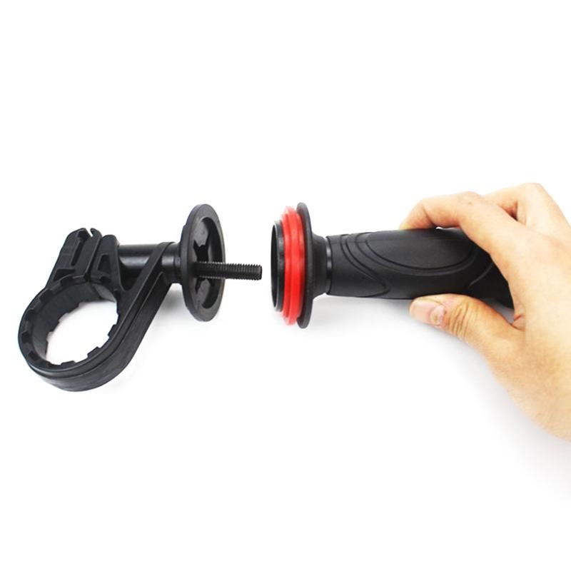 High Strength Plastic Drill Handle With Enhancing Grip for 1/4 To 3/8 Inch Tool Quick Installation for Home and Workshop