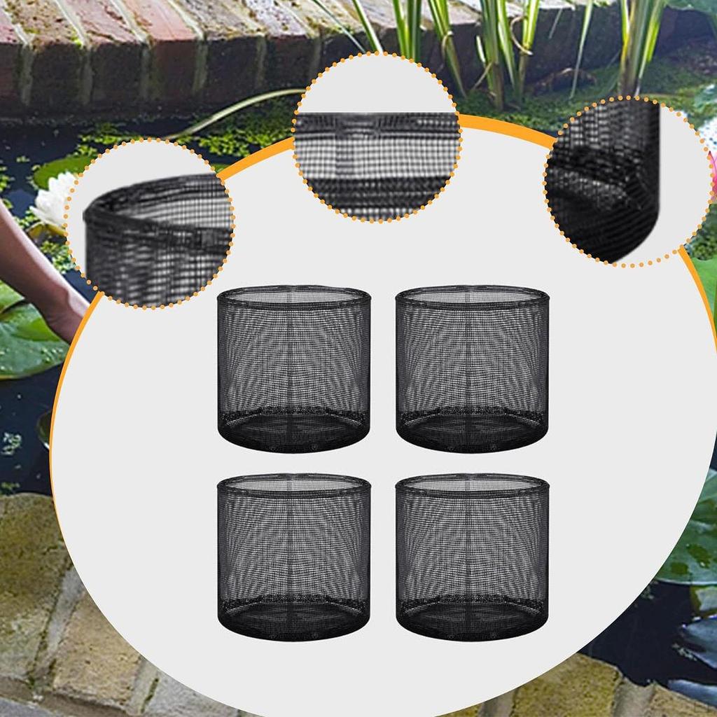 4 Aquatic Planting Bags, Planter Pots Designed for Terrestrial Plants In Ponds