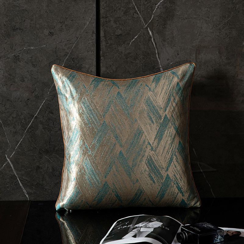 

Легкая роскошная современная простая подушка для гостиной, подушка для спины, наволочка без основной подушки 45*45cm