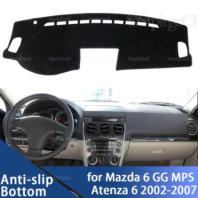 Dashboard Cover Protective Pad Dash Board Sunshade Carpet Anti-UV Dashmat for Mazda 6 GG1 MPS Atenza 6 Mazdaspeed 2002-2007