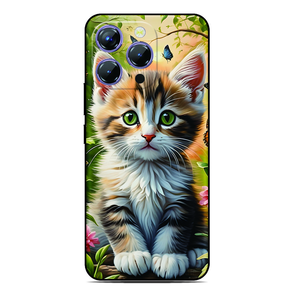 Kitten Cute Cover for Xiaomi 17 Pro Max Poco C85 C65 C71 F8 Ultra M7 M4 Redmi K90 A5 15 15C 5G 13C 12C 10C 4G Phone Case