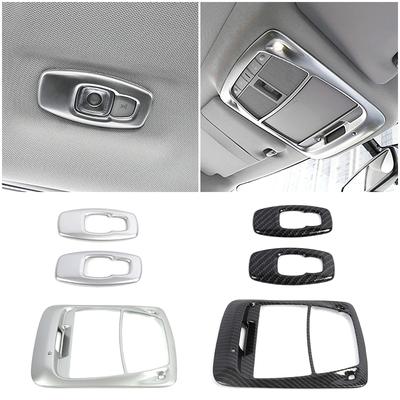 Para Renault Koleos 2017-2020 Luz de Leitura Lâmpada Capa Protetores Moldagem Guarnição Interior Adesivo ABS Acessórios Para Samsung QM6