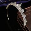 Drop Shipping Cubic Zircon Wedding Tiara Exquisite Bridal Hair Accessories Anniversary Crowns for Women BC5534 Corona Princesa
