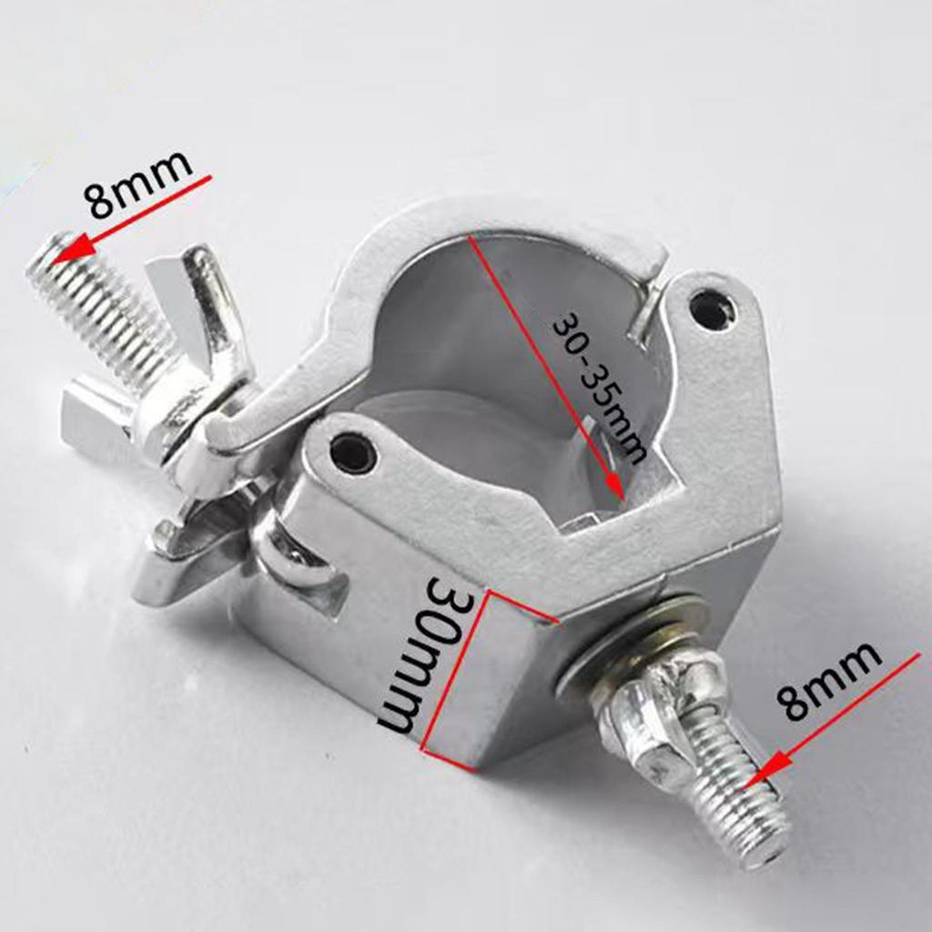 Stage Lamp Clamp Equipment Hanging Hook for Theater Easy Installation DJ Light Clamp