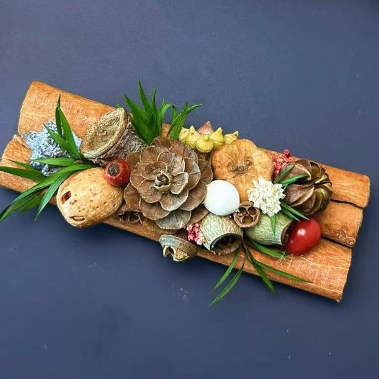 

Mushroom Fungi Real Plant DIY Forest Style Fridge Magnet Specimen Gift Home Wall Decor S