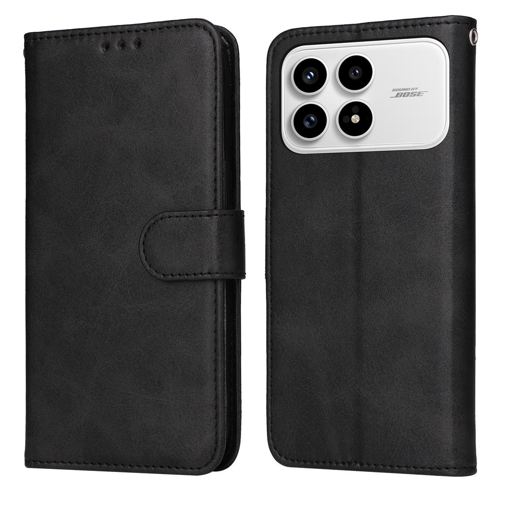 For Xiaomi Redmi K90 5G/Poco F8 Pro Case Wallet PU Leather Folio Flip Phone Cover