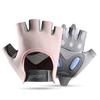 Anti-Slip Half Finger Gym Gloves with Breathable Lycra, Workout Gloves for Weightlifting Cycling & Training - S To L Sizes