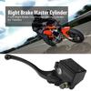 78" 22mm Motorcycle Front Right Brake Clutch Lever Master Cylinder Black for Trx400