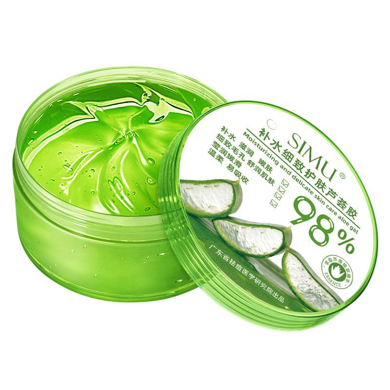 Oficiální péče o pleť s aloe vera: Gel na odstranění akné & Hydratační krém