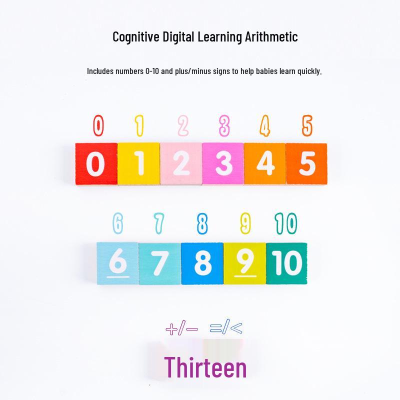 Montessori Math Learning Aids: Addition & Subtraction Finger Toys for Kids