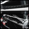 3D Silicone Bike Chain STICKER Anti Scratch Protector MTB / Road Bicycle Anti-Slip Sticker Protection Frame Guard Protection
