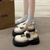 Mary Jane Shoes Are Not Tired, Feet Feel Non-slip, Internet Celebrities Wear-resistant Soft Sole, Niche Shallow Mouth Design Single Shoes Women